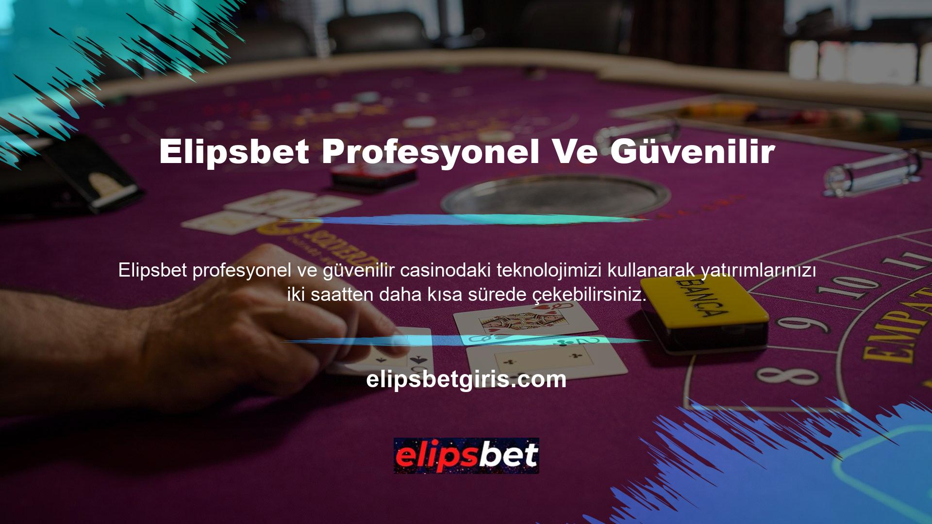 Oyuncular için canlı destek hattının öneminin farkına varan Casino Elipsbet, oyuncuların para kazanmasını sağlamak için müşteri desteğini e-posta, telgraf ve sosyal medya aracılığıyla canlı sohbetin ötesine genişletti